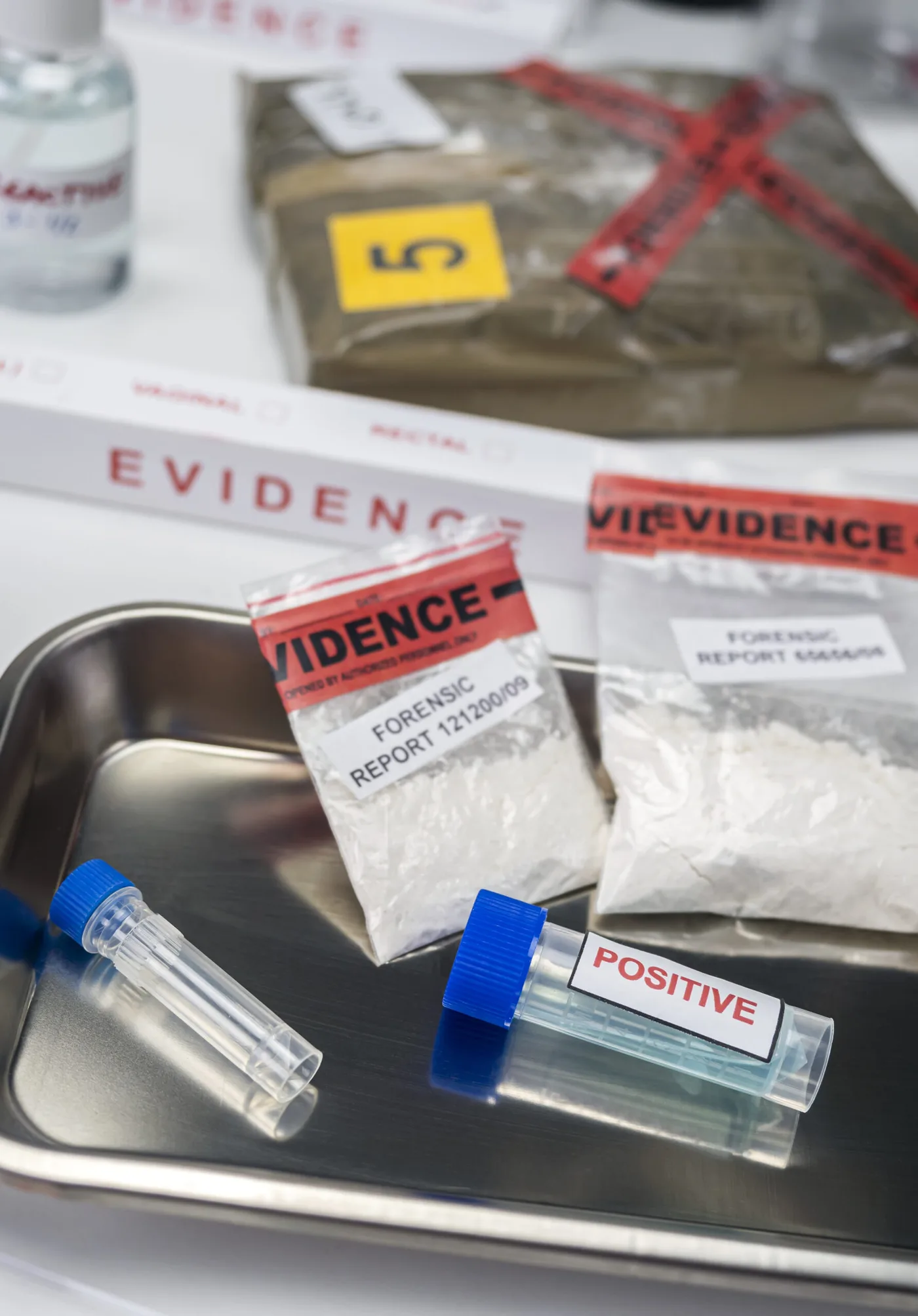 Seized narcotics evidence destruction for law enforcement