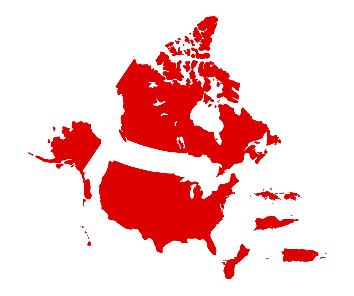 Map of Eco Concept incinerator installations across the United States